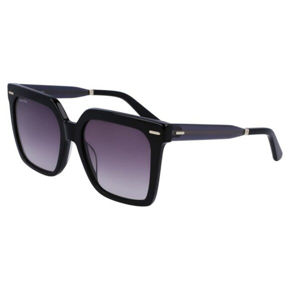 New CALVIN KLEIN Black Square CK22534S 001 Sunglasses Women - Picture 1 of 5